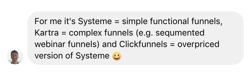 Systemeio simple sales funnels